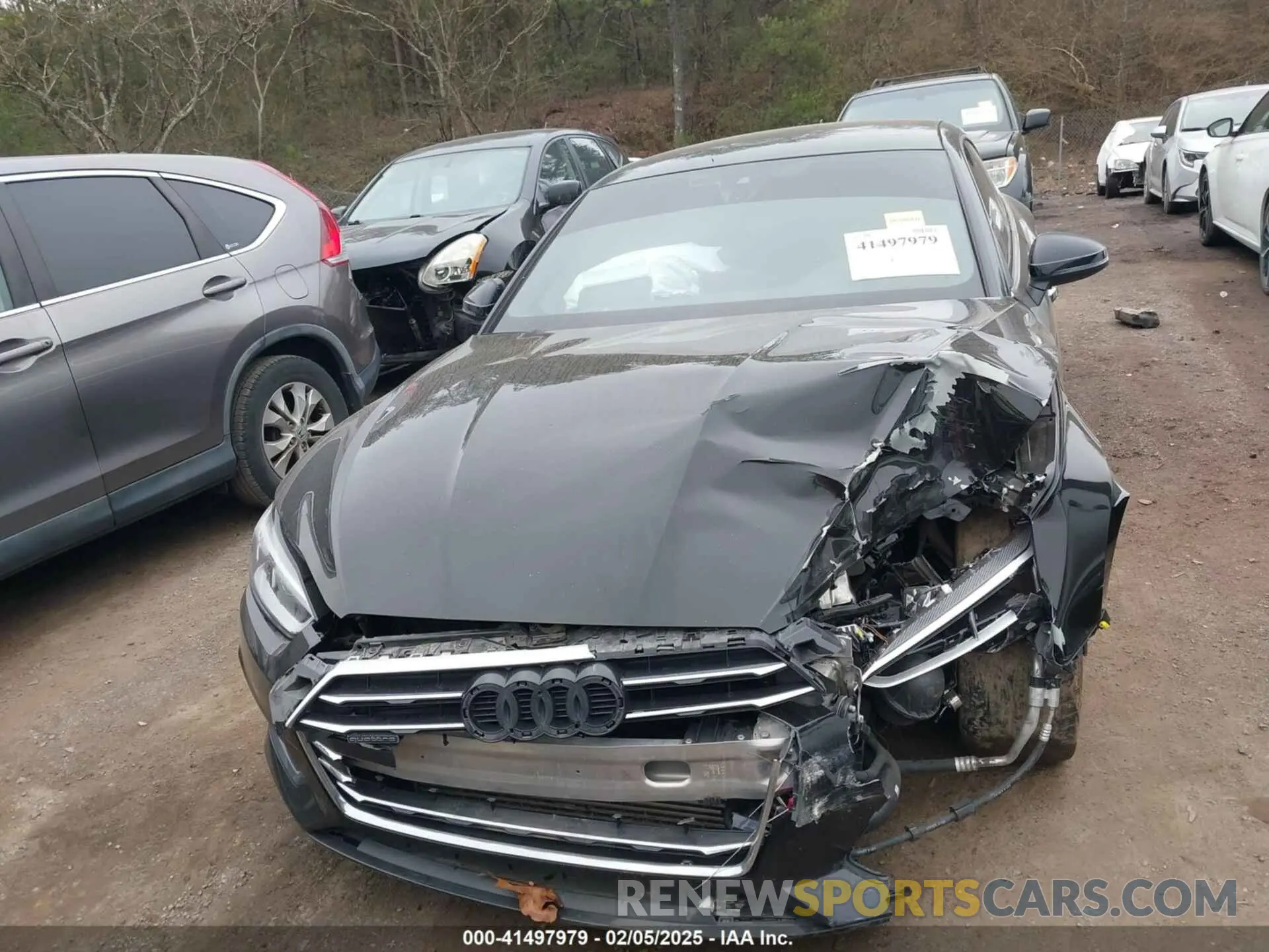 12 Photograph of a damaged car WAUANCF50KA054404 AUDI A5 2019