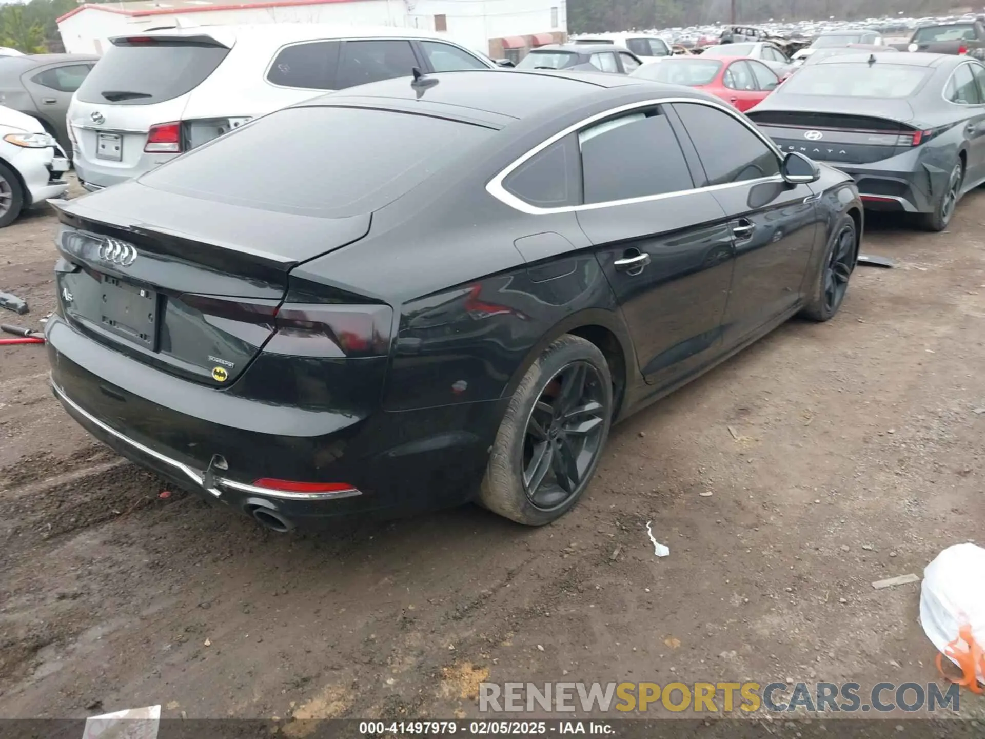 4 Photograph of a damaged car WAUANCF50KA054404 AUDI A5 2019