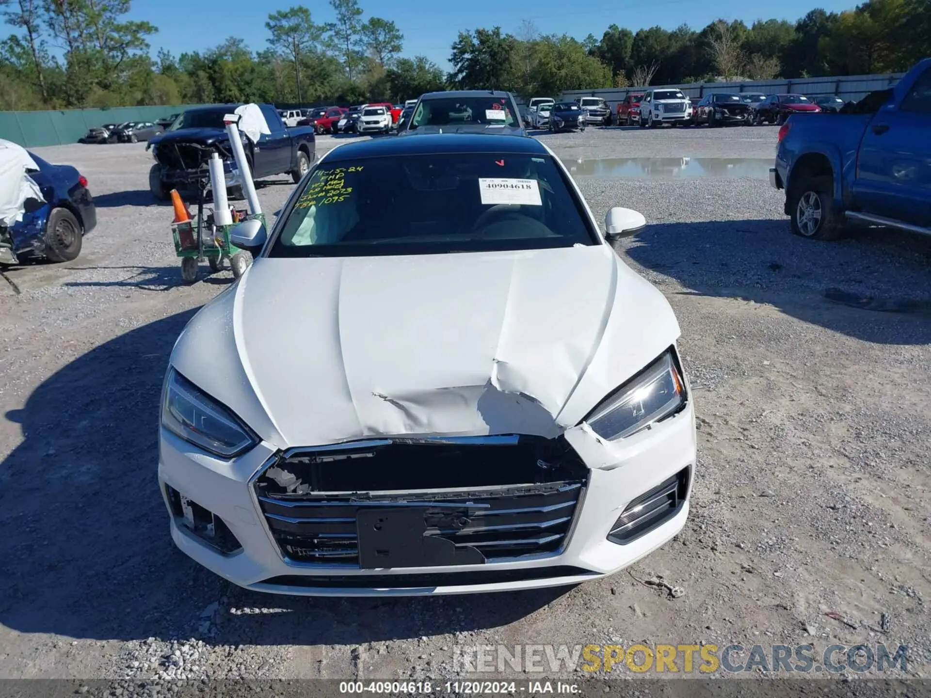 12 Photograph of a damaged car WAUANCF52KA060303 AUDI A5 2019