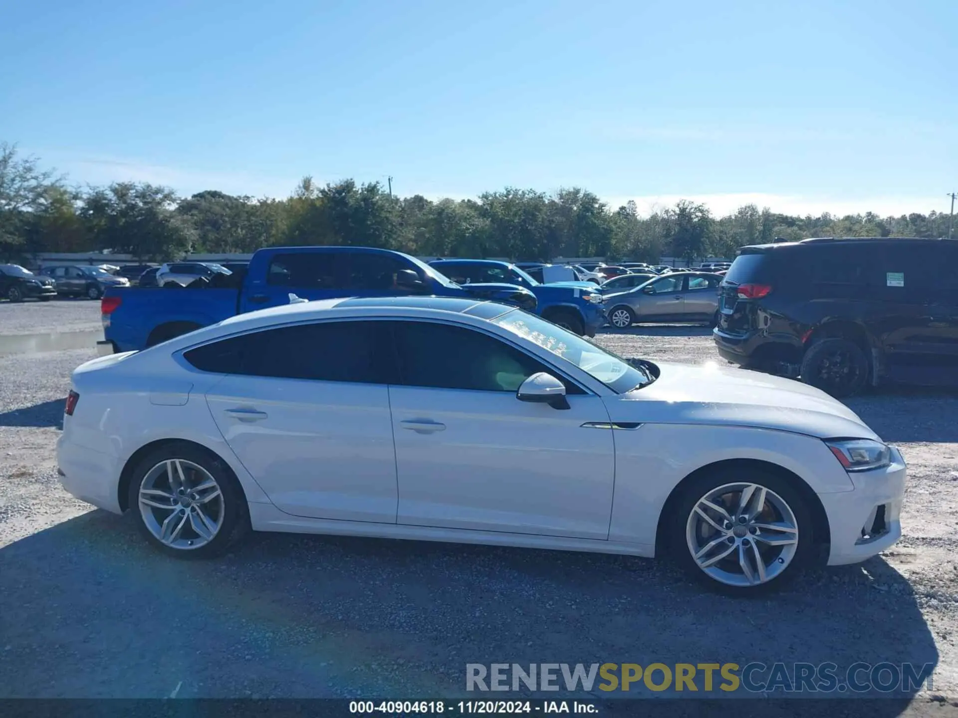 13 Photograph of a damaged car WAUANCF52KA060303 AUDI A5 2019