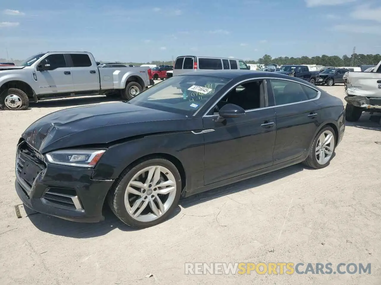 1 Photograph of a damaged car WAUANCF53KA051190 AUDI A5 2019
