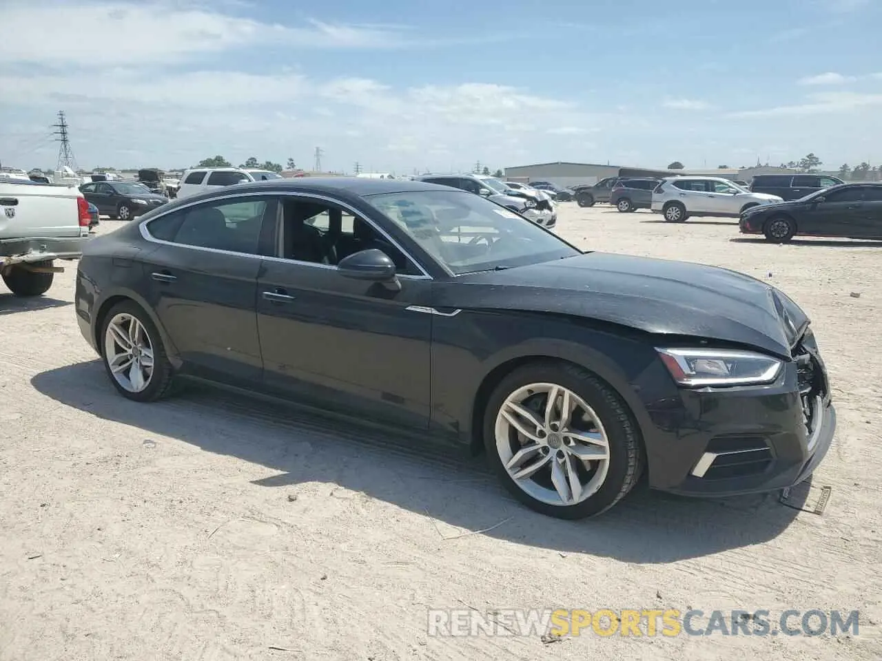 4 Photograph of a damaged car WAUANCF53KA051190 AUDI A5 2019