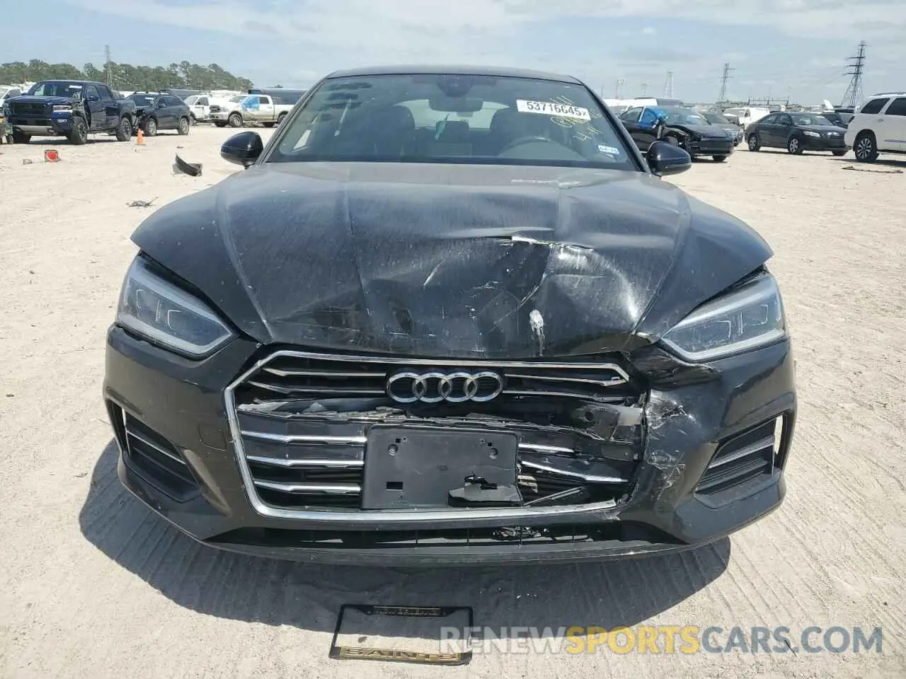5 Photograph of a damaged car WAUANCF53KA051190 AUDI A5 2019