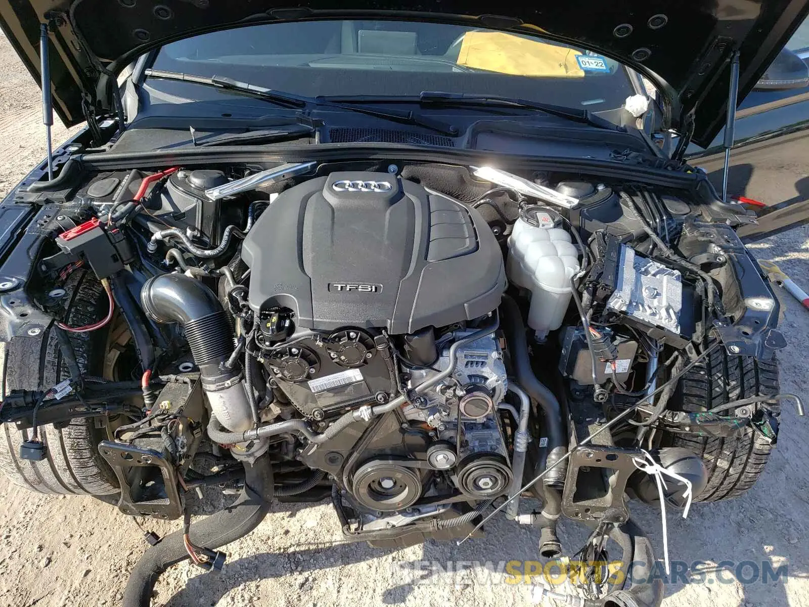 5 Photograph of a damaged car WAUANCF53KA055837 AUDI A5 2019