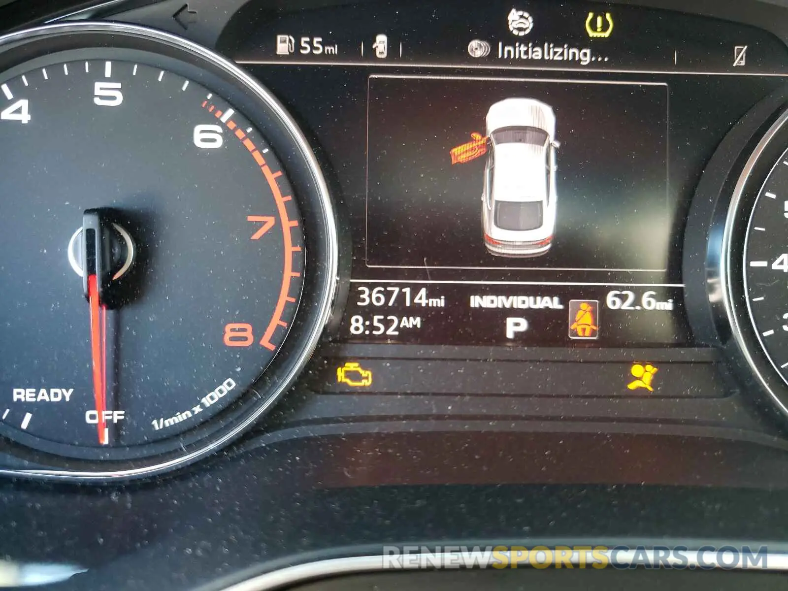 6 Photograph of a damaged car WAUANCF53KA055837 AUDI A5 2019