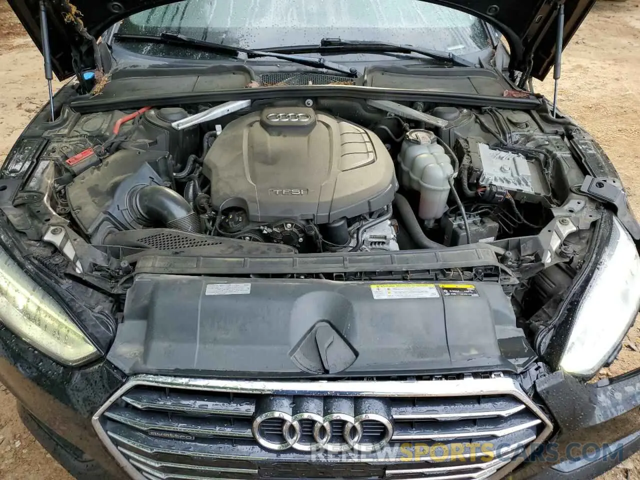 11 Фотография поврежденного автомобиля WAUANCF53KA063243 AUDI A5 2019