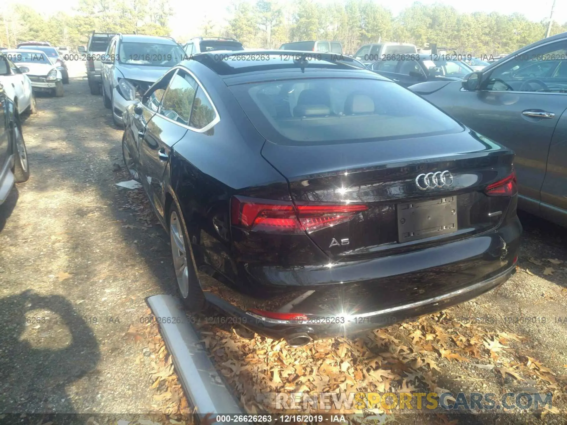 3 Photograph of a damaged car WAUANCF53KA063503 AUDI A5 2019