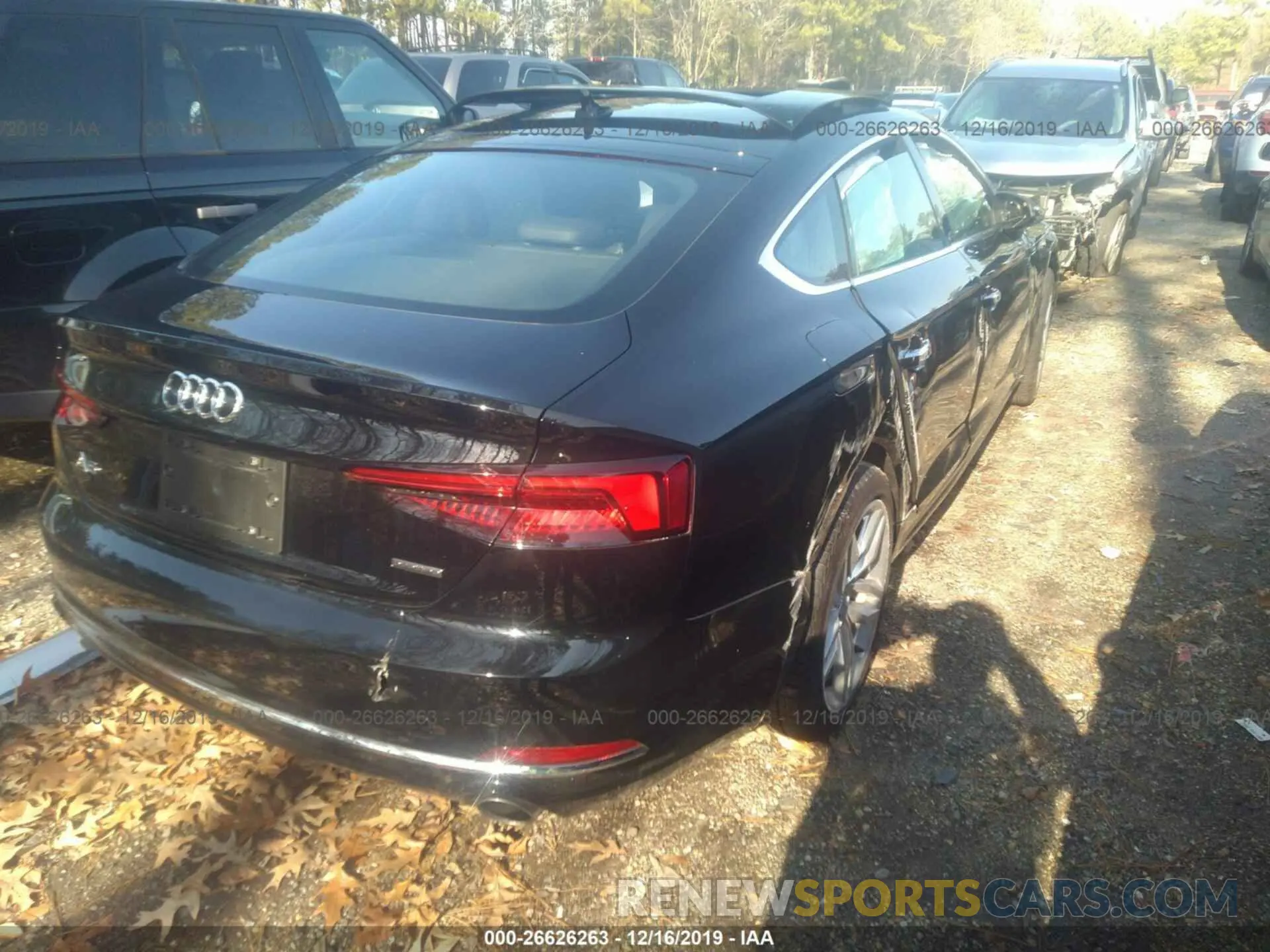 4 Photograph of a damaged car WAUANCF53KA063503 AUDI A5 2019
