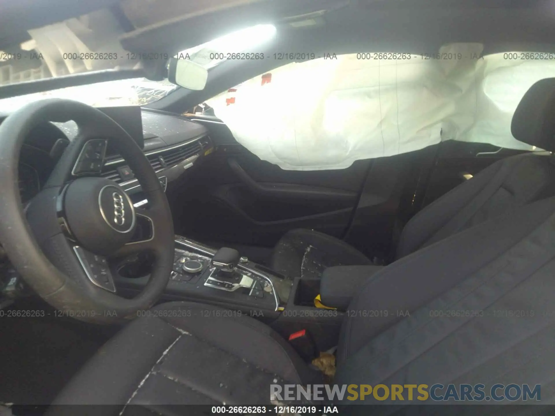 5 Photograph of a damaged car WAUANCF53KA063503 AUDI A5 2019