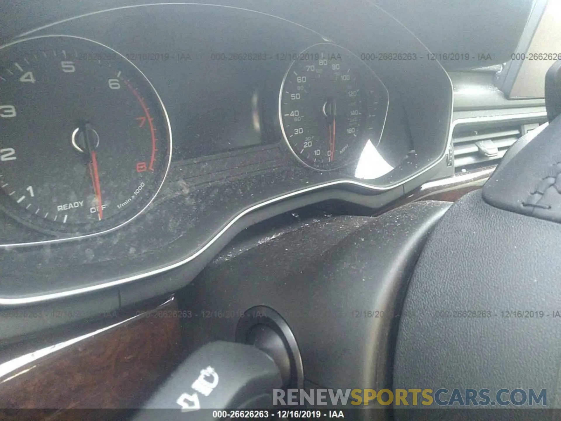 7 Photograph of a damaged car WAUANCF53KA063503 AUDI A5 2019