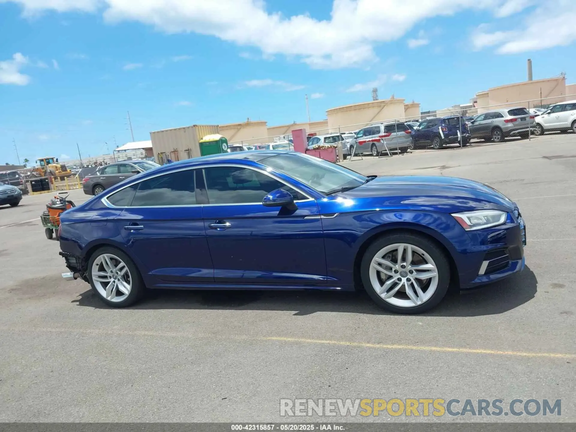 13 Photograph of a damaged car WAUANCF54KA080147 AUDI A5 2019