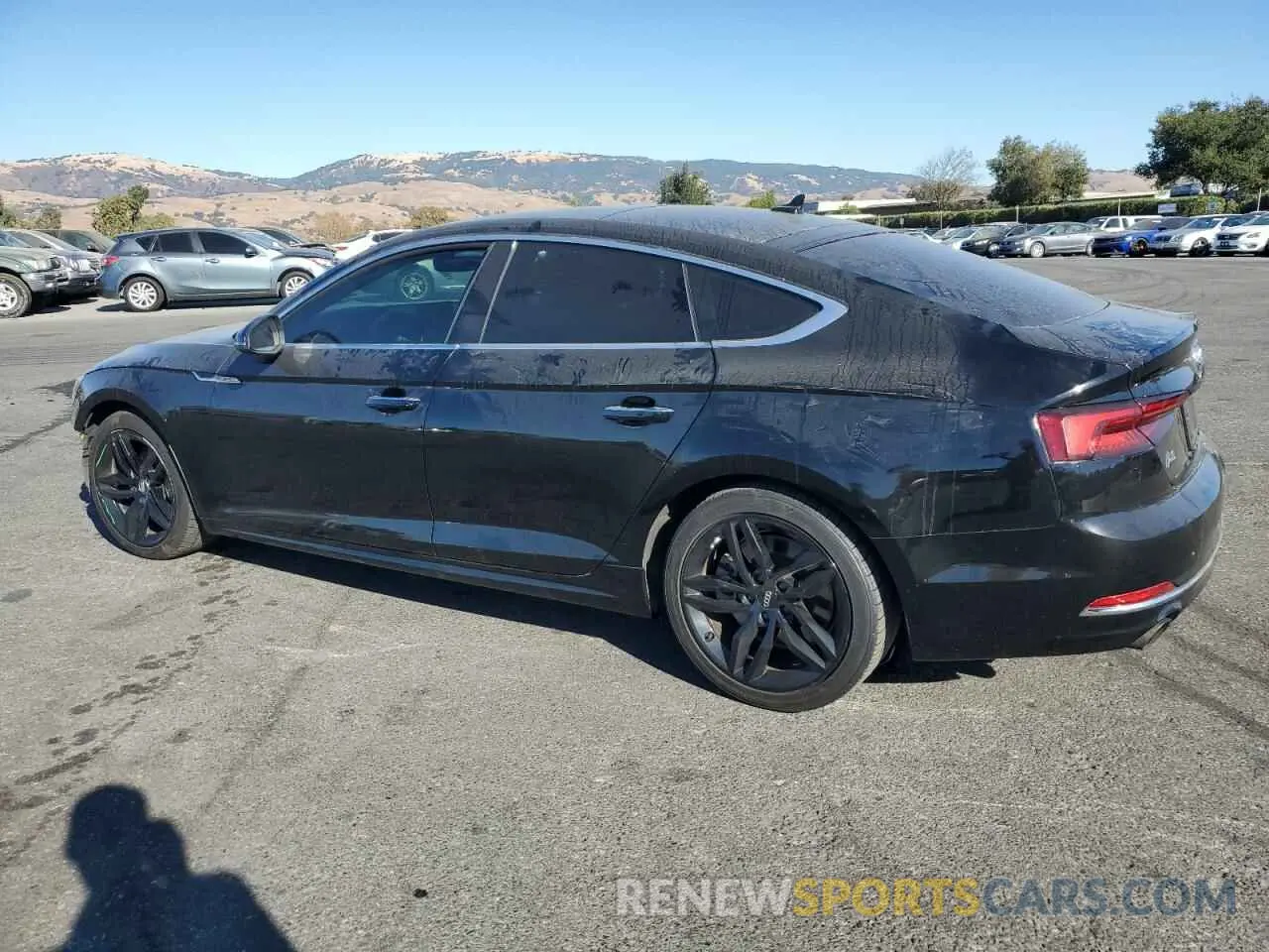 2 Photograph of a damaged car WAUANCF55KA058237 AUDI A5 2019