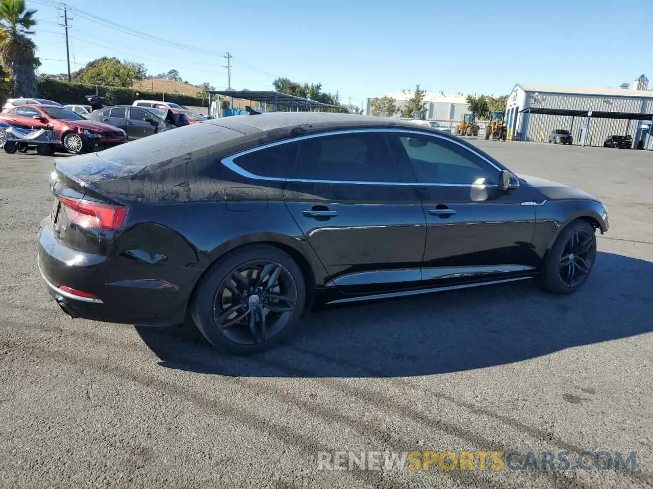 3 Photograph of a damaged car WAUANCF55KA058237 AUDI A5 2019