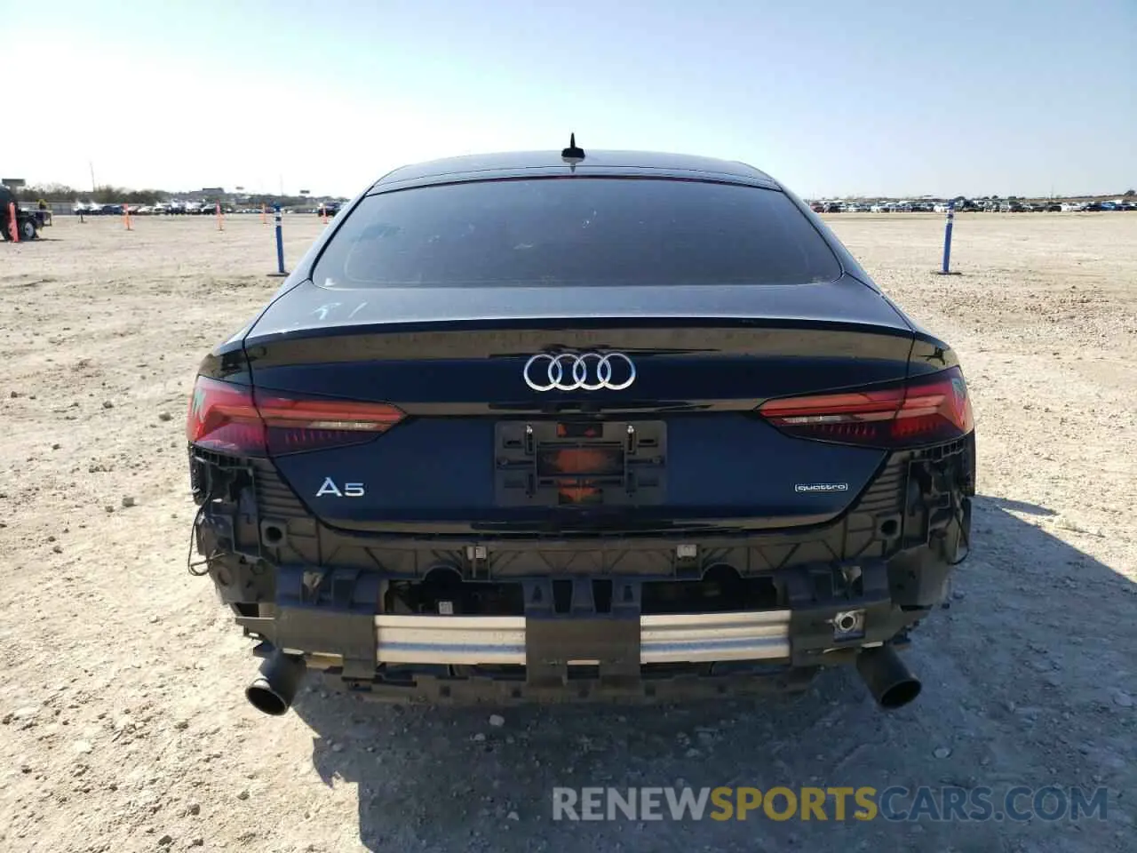 6 Фотография поврежденного автомобиля WAUANCF55KA058495 AUDI A5 2019