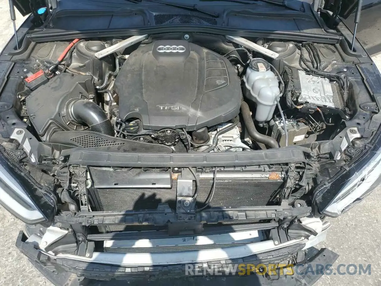 11 Фотография поврежденного автомобиля WAUANCF56KA093031 AUDI A5 2019