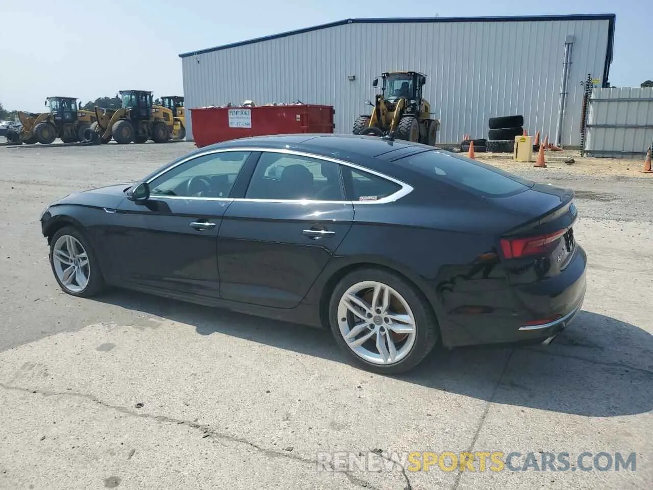2 Фотография поврежденного автомобиля WAUANCF56KA093031 AUDI A5 2019