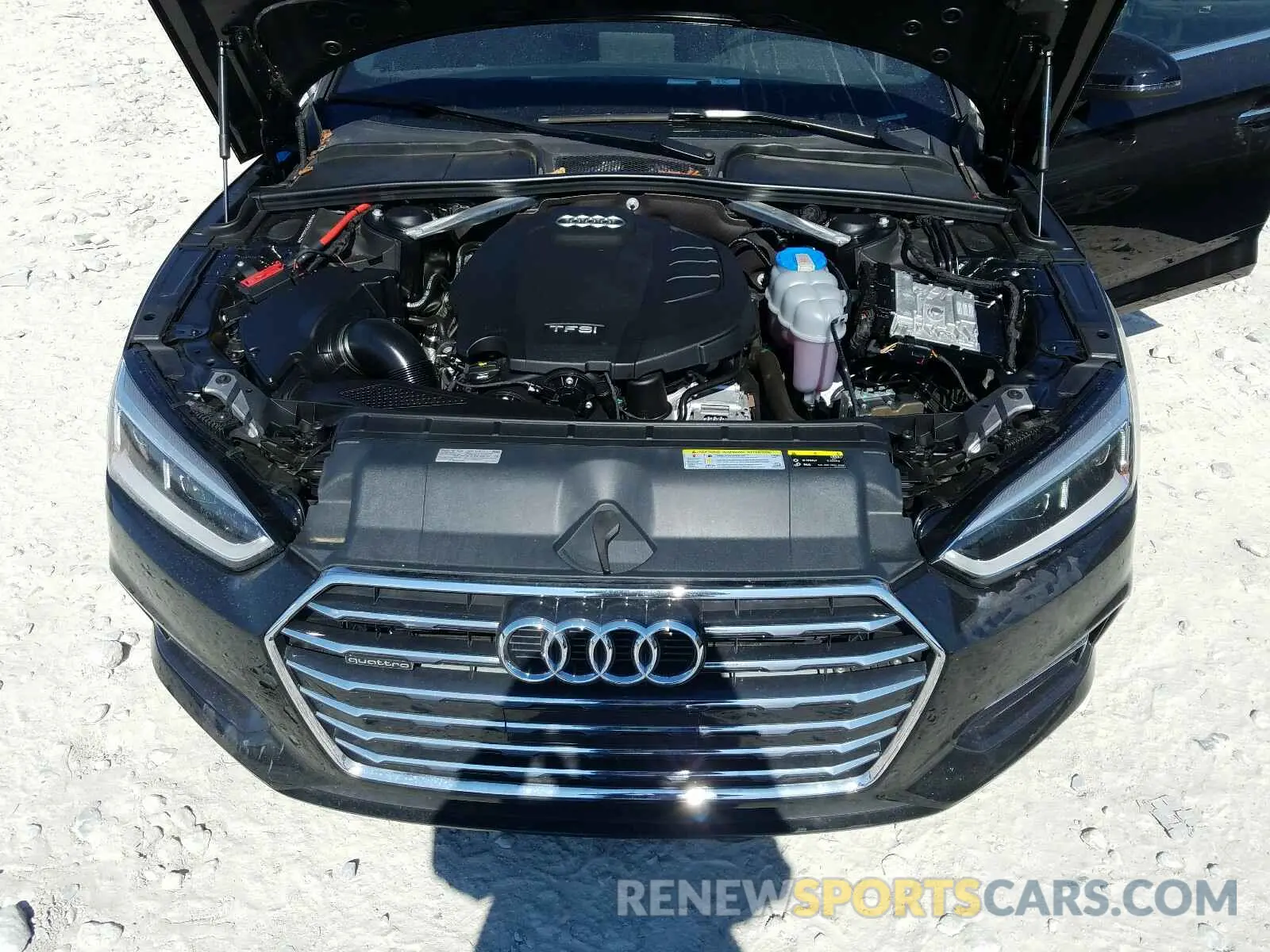 7 Photograph of a damaged car WAUANCF57KA024428 AUDI A5 2019