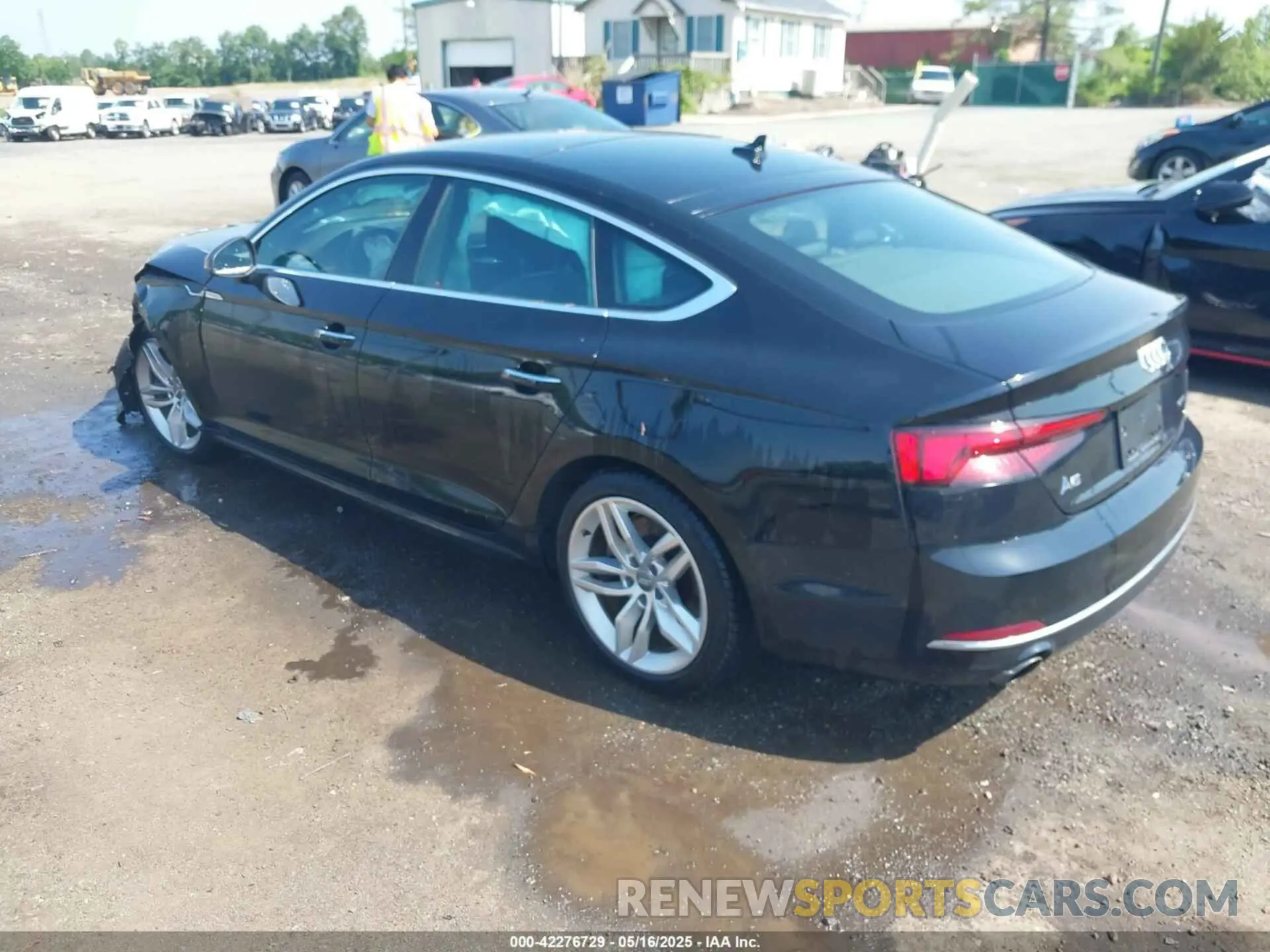 3 Photograph of a damaged car WAUANCF58KA056062 AUDI A5 2019