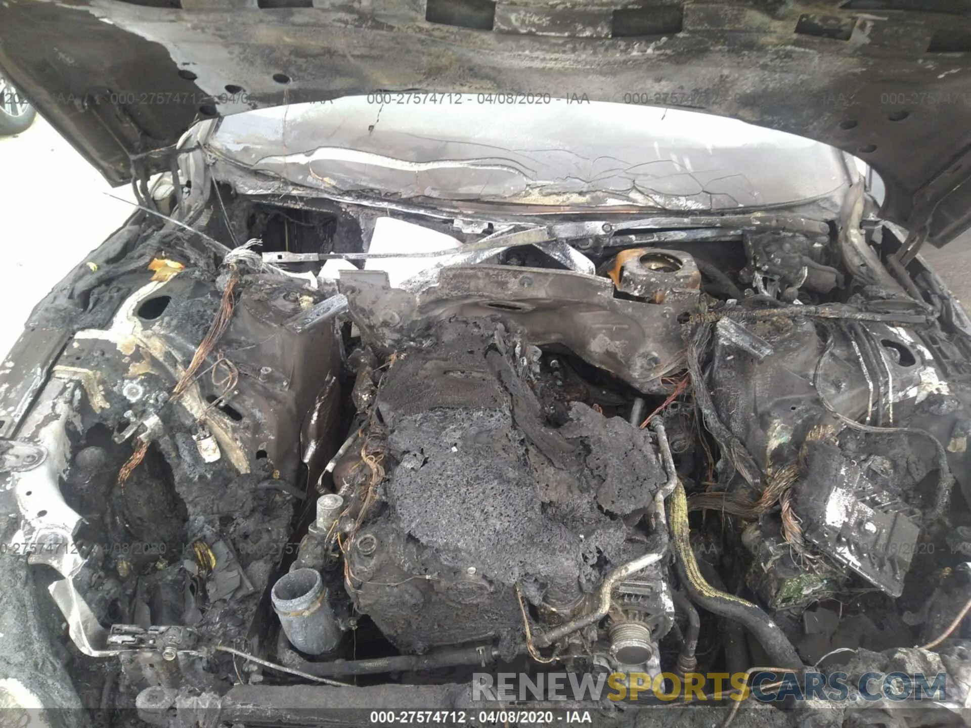 10 Photograph of a damaged car WAUANCF58KA063190 AUDI A5 2019