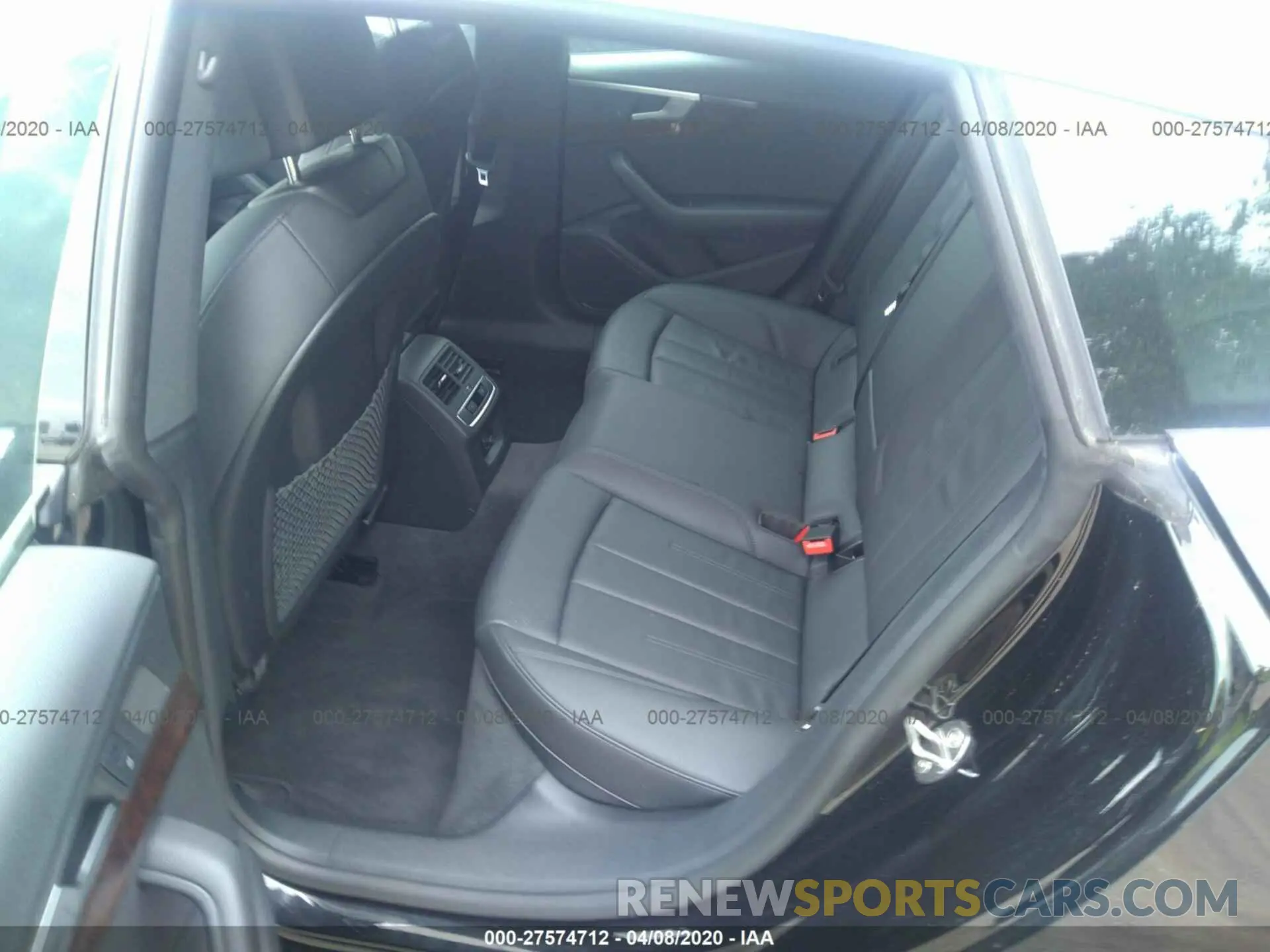 8 Photograph of a damaged car WAUANCF58KA063190 AUDI A5 2019
