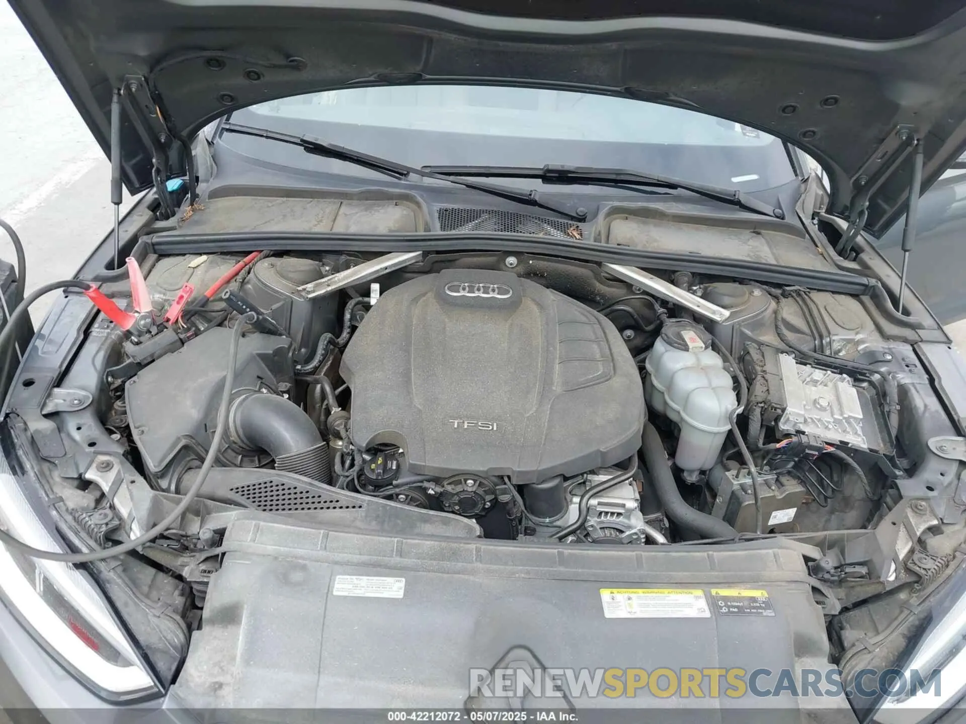 10 Фотография поврежденного автомобиля WAUANCF58KA084492 AUDI A5 2019