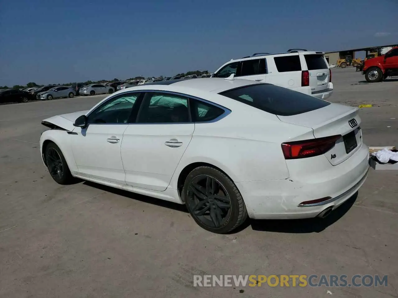2 Photograph of a damaged car WAUANCF59KA059584 AUDI A5 2019