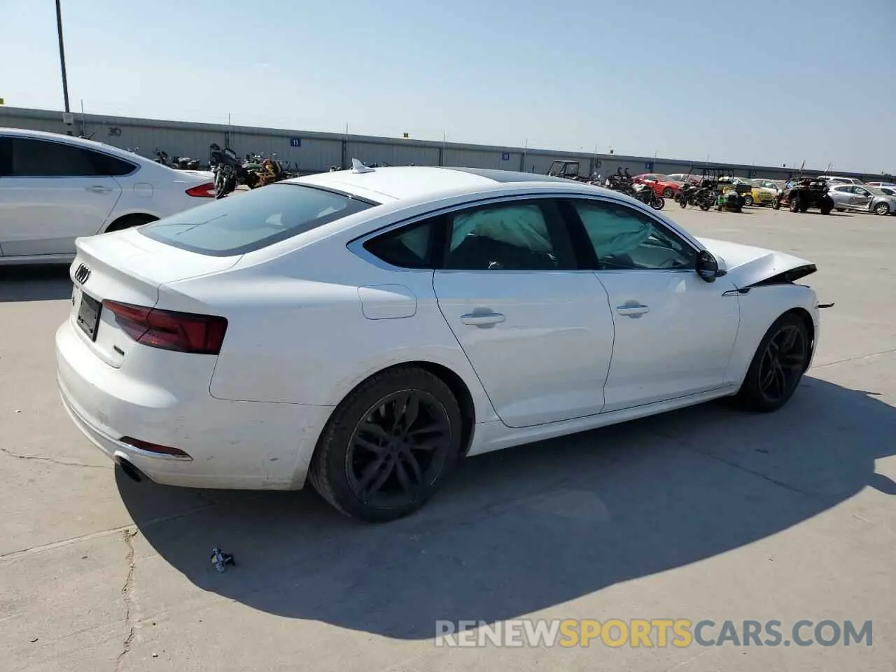 3 Photograph of a damaged car WAUANCF59KA059584 AUDI A5 2019