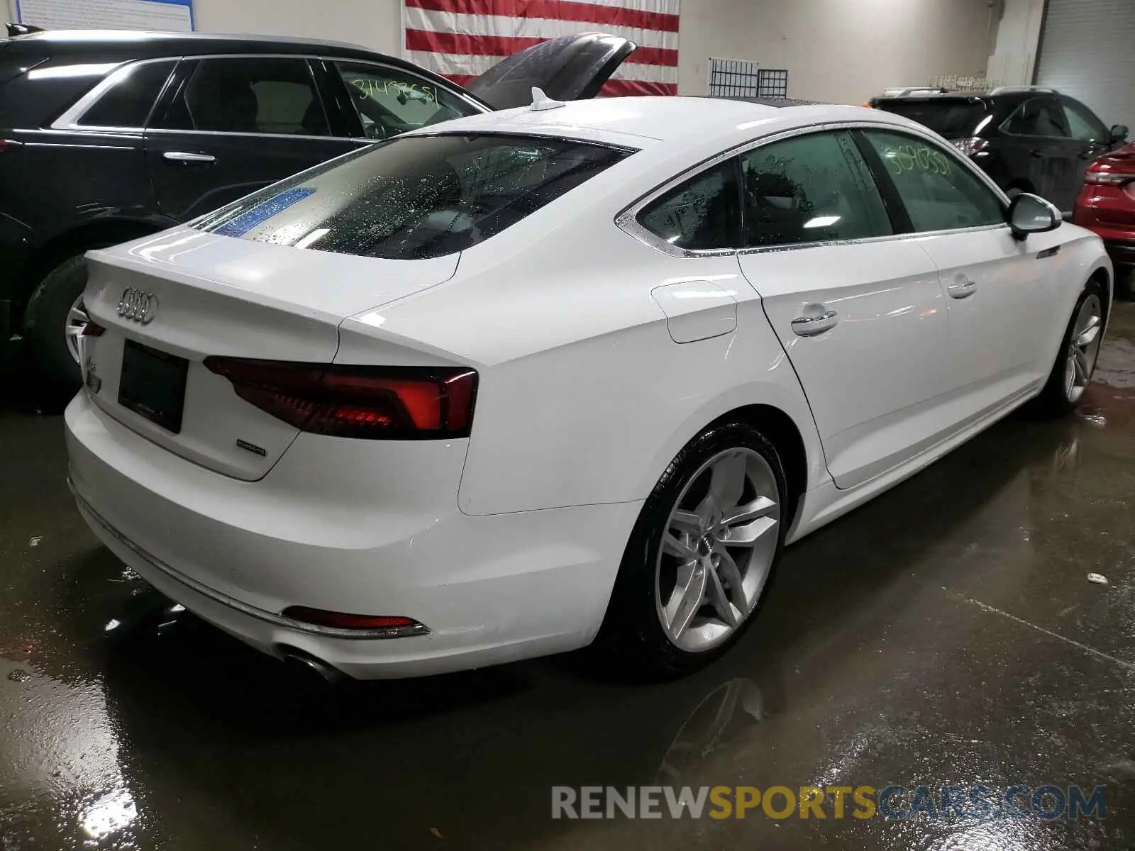 4 Photograph of a damaged car WAUANCF59KA064154 AUDI A5 2019