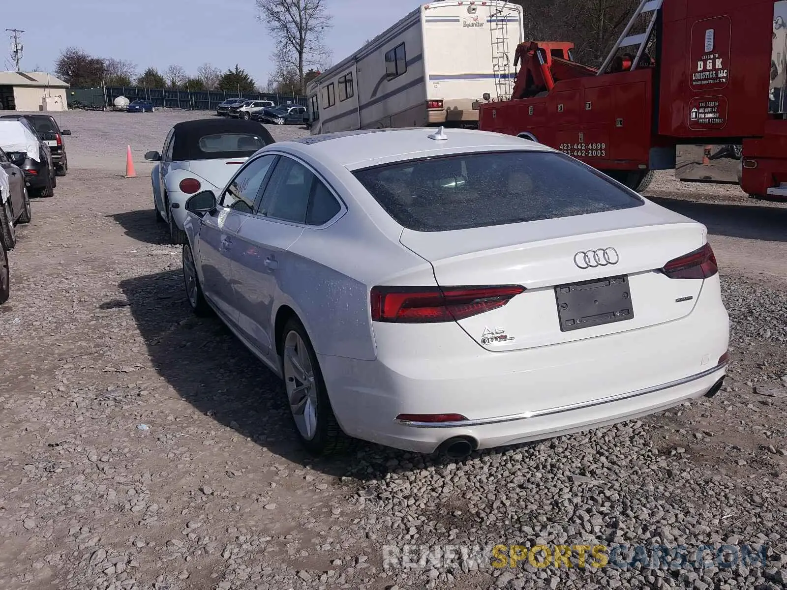 3 Photograph of a damaged car WAUANCF59KA085697 AUDI A5 2019