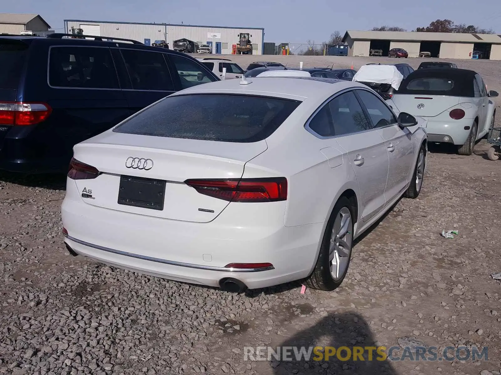 4 Photograph of a damaged car WAUANCF59KA085697 AUDI A5 2019