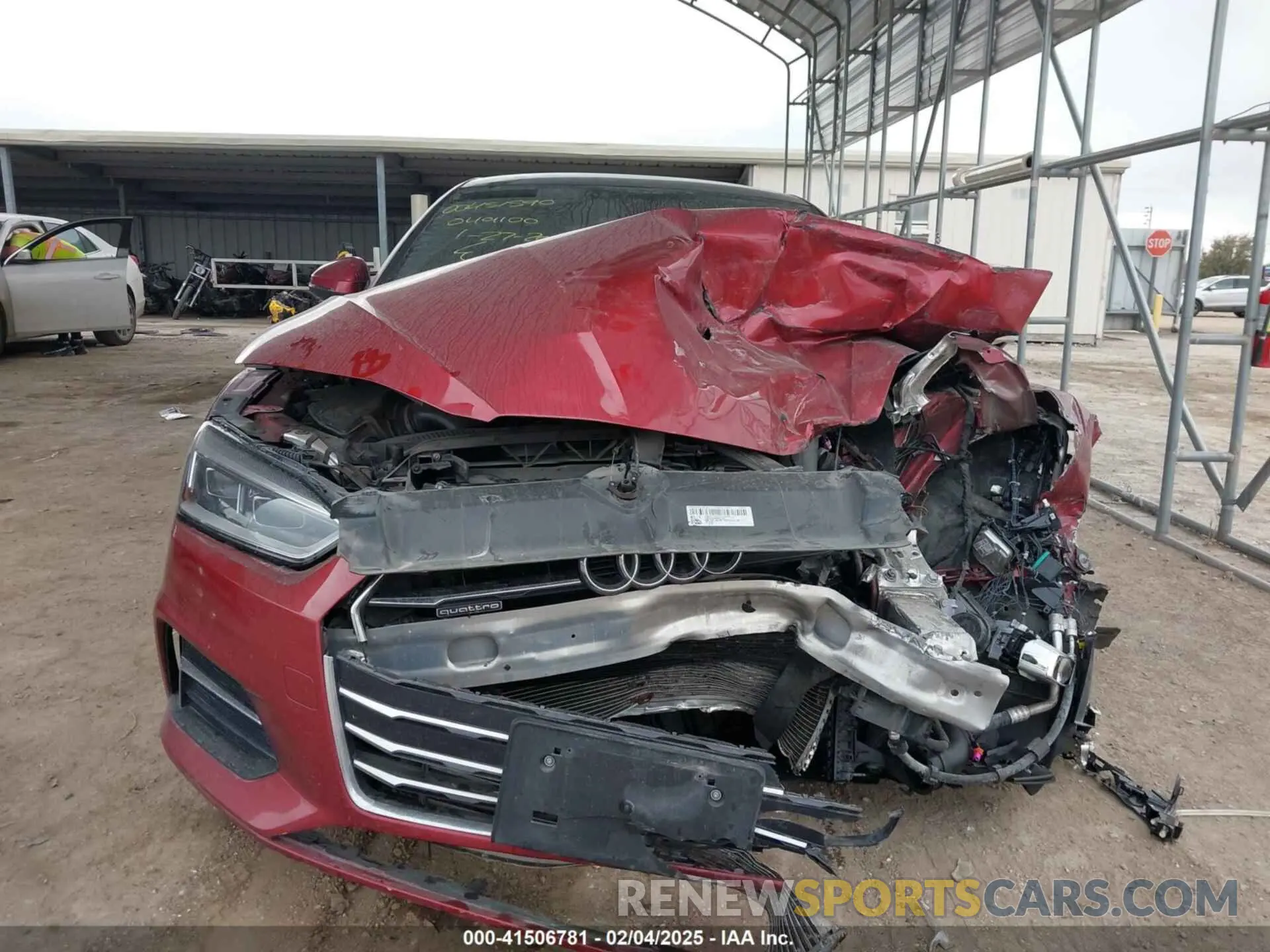 12 Photograph of a damaged car WAUANCF5XKA049100 AUDI A5 2019