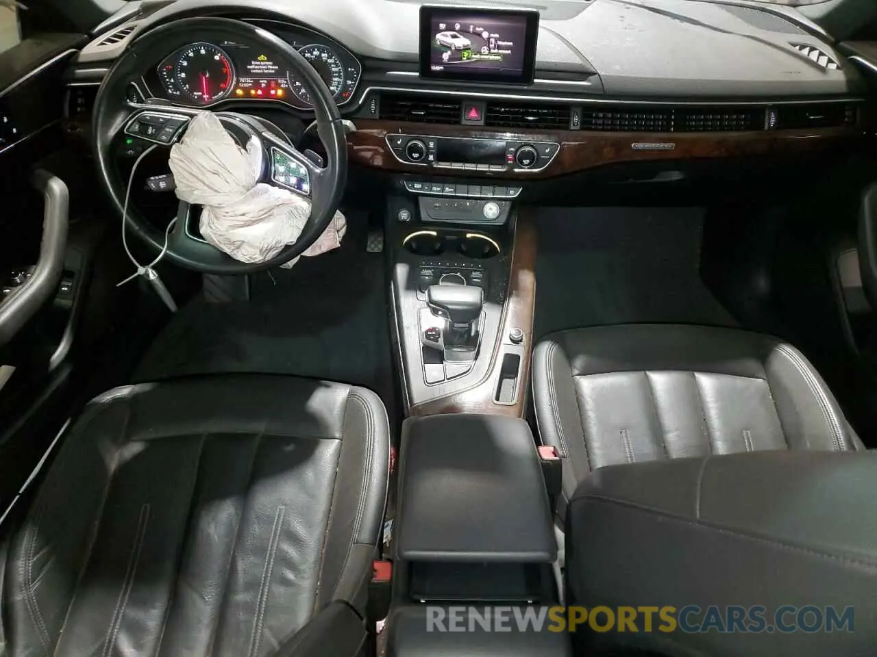 8 Фотография поврежденного автомобиля WAUANCF5XKA053423 AUDI A5 2019