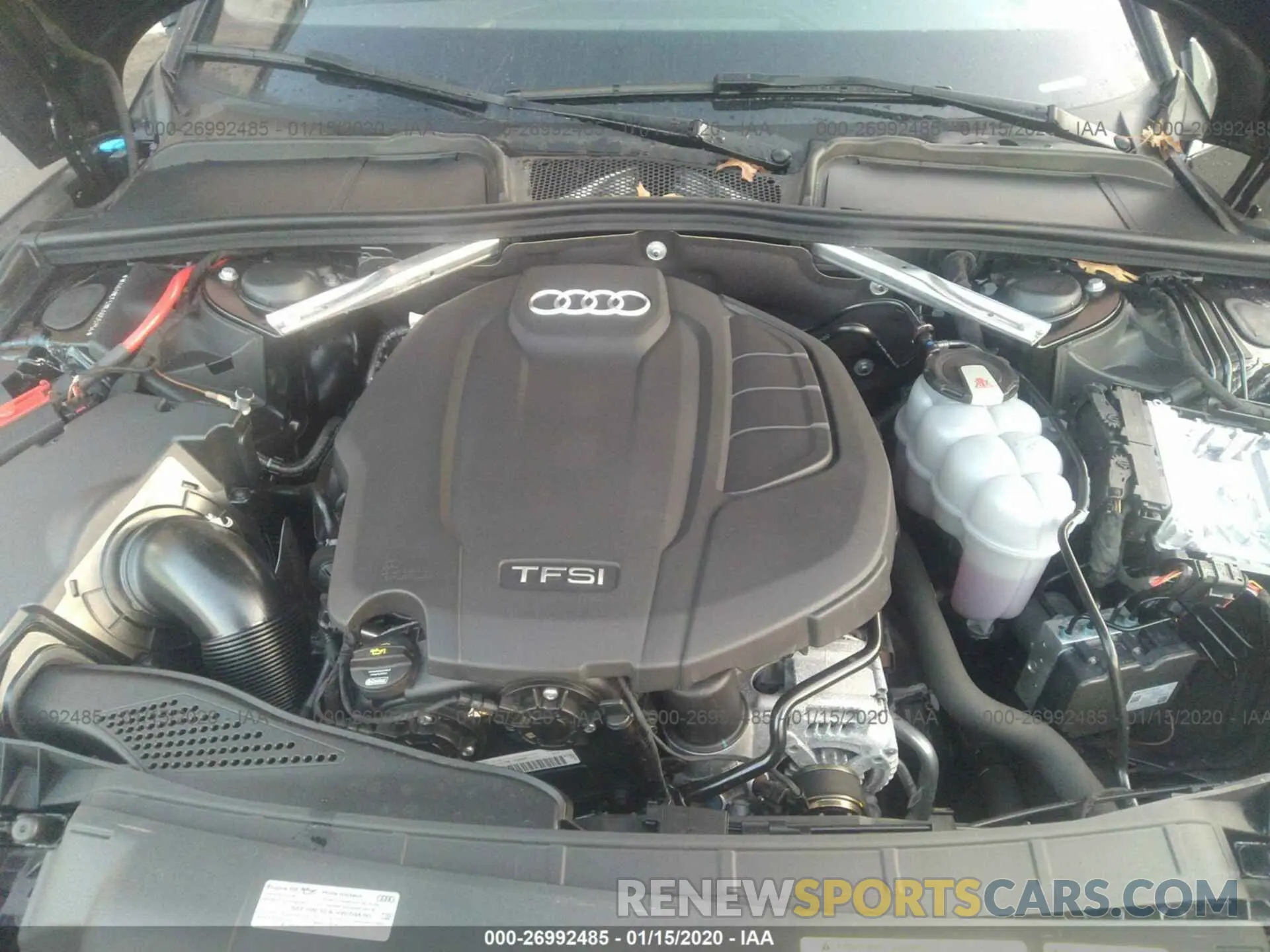 10 Photograph of a damaged car WAUANCF5XKA055754 AUDI A5 2019