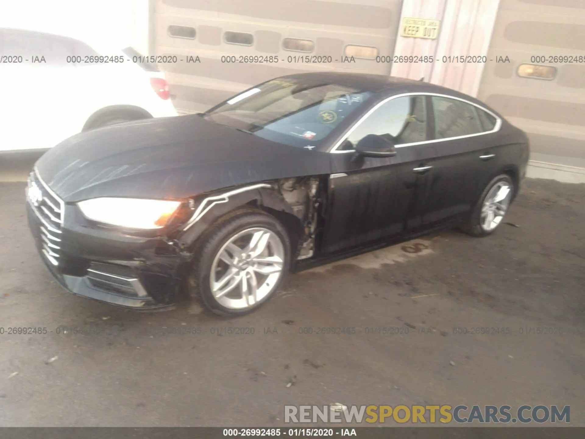 2 Photograph of a damaged car WAUANCF5XKA055754 AUDI A5 2019
