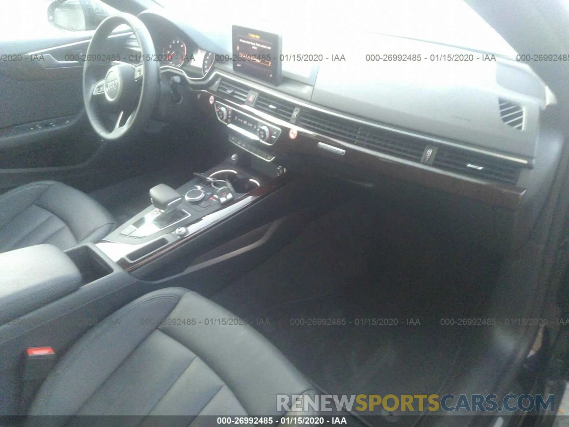 5 Photograph of a damaged car WAUANCF5XKA055754 AUDI A5 2019