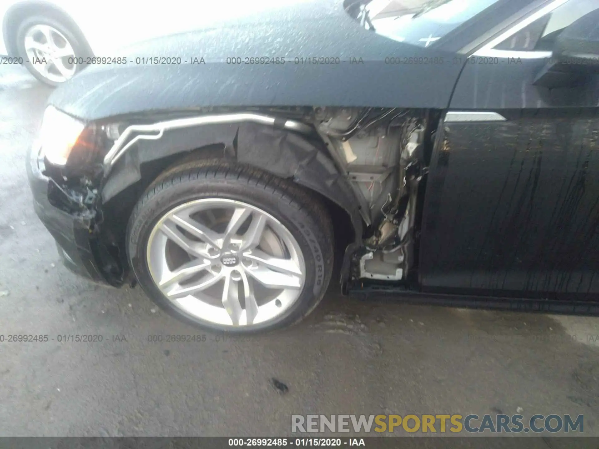 6 Photograph of a damaged car WAUANCF5XKA055754 AUDI A5 2019