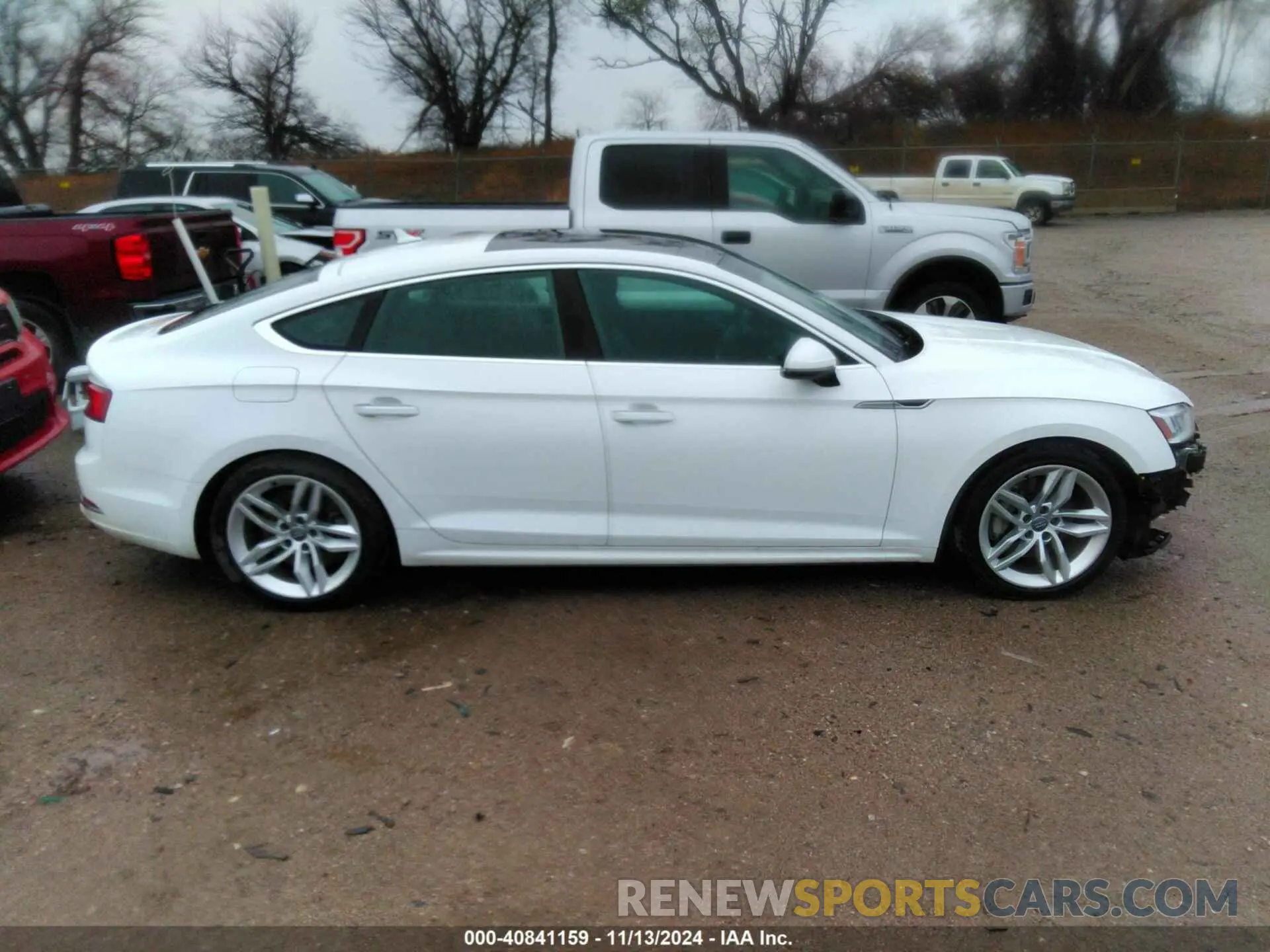 14 Photograph of a damaged car WAUANCF5XKA060551 AUDI A5 2019