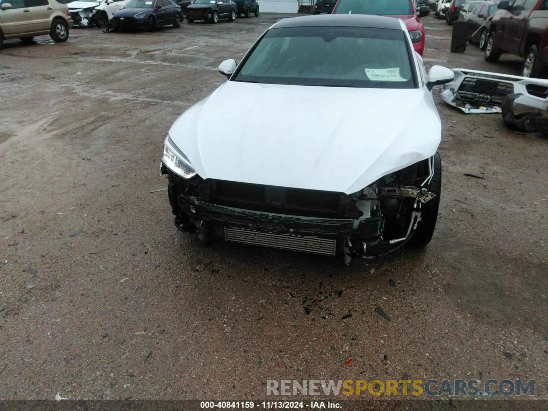 6 Photograph of a damaged car WAUANCF5XKA060551 AUDI A5 2019