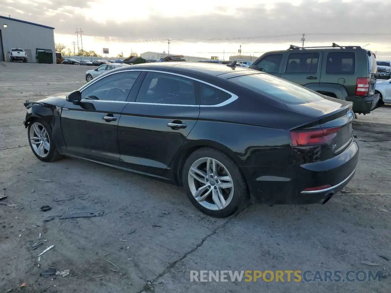 2 Photograph of a damaged car WAUANCF5XKA061196 AUDI A5 2019