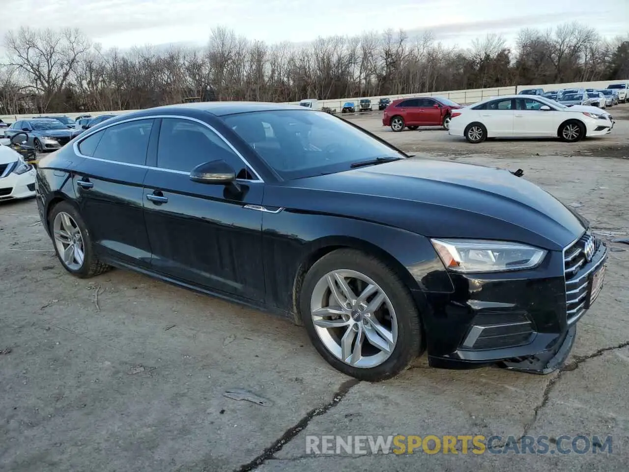 4 Photograph of a damaged car WAUANCF5XKA061196 AUDI A5 2019