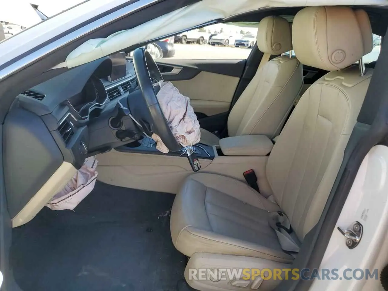 7 Photograph of a damaged car WAUBNCF50KA092302 AUDI A5 2019