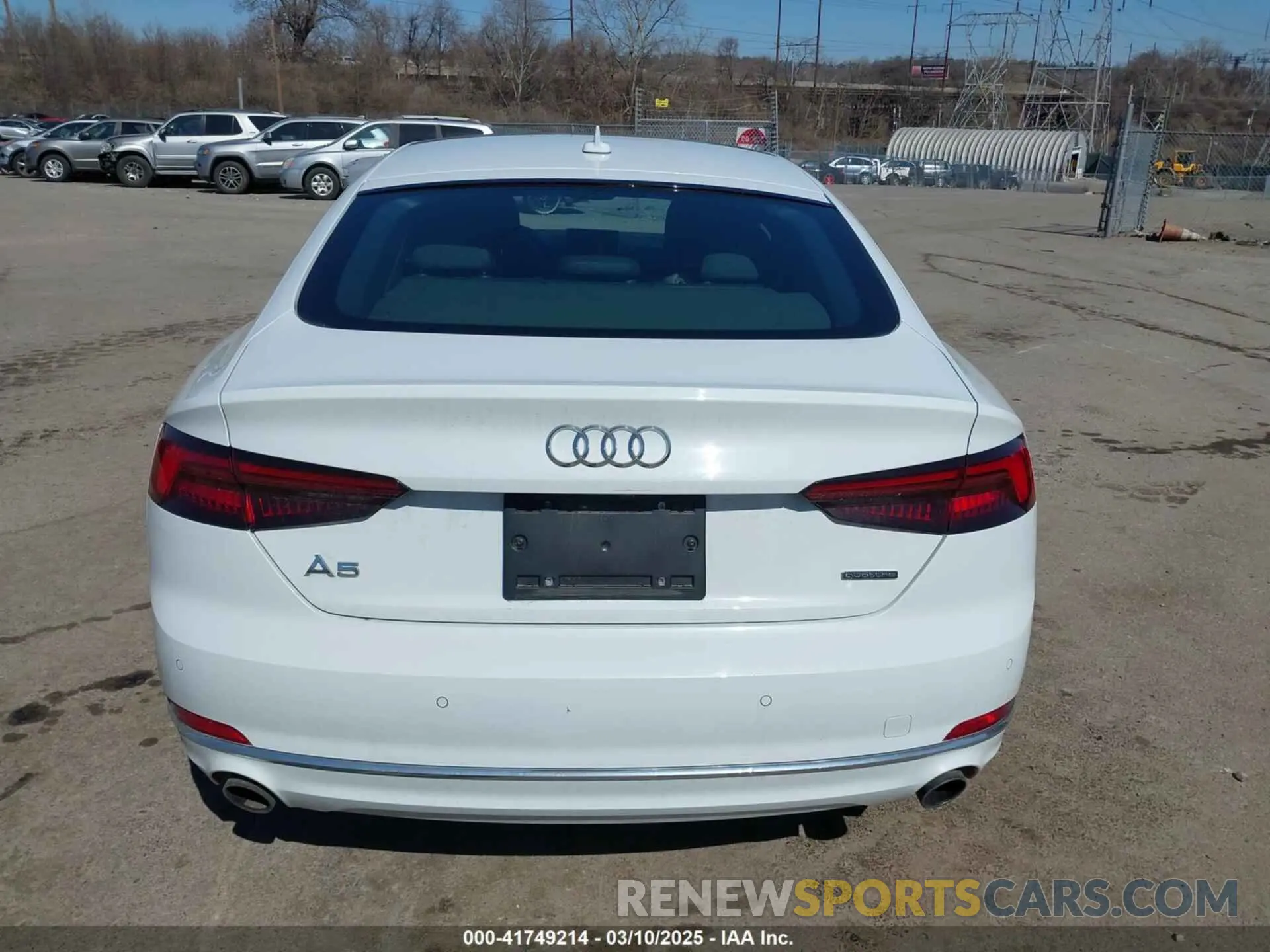 17 Photograph of a damaged car WAUBNCF53KA023202 AUDI A5 2019