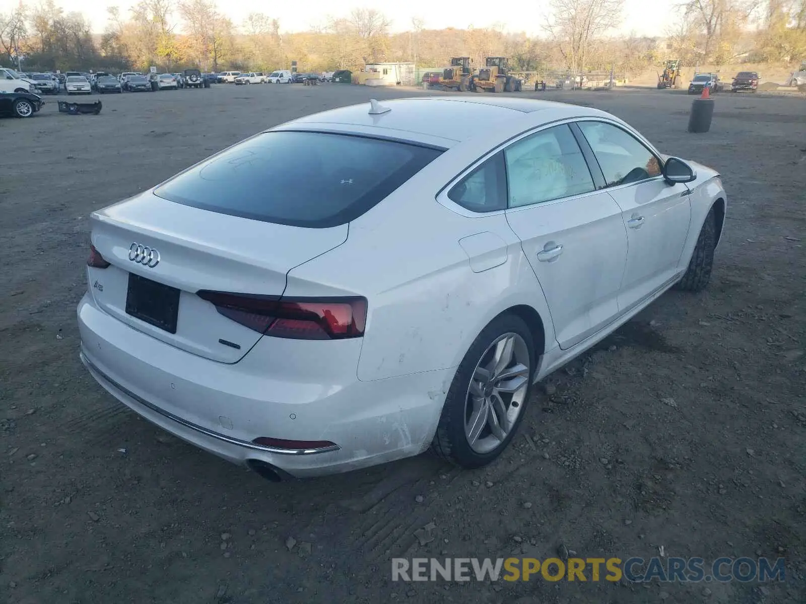4 Photograph of a damaged car WAUBNCF54KA073042 AUDI A5 2019
