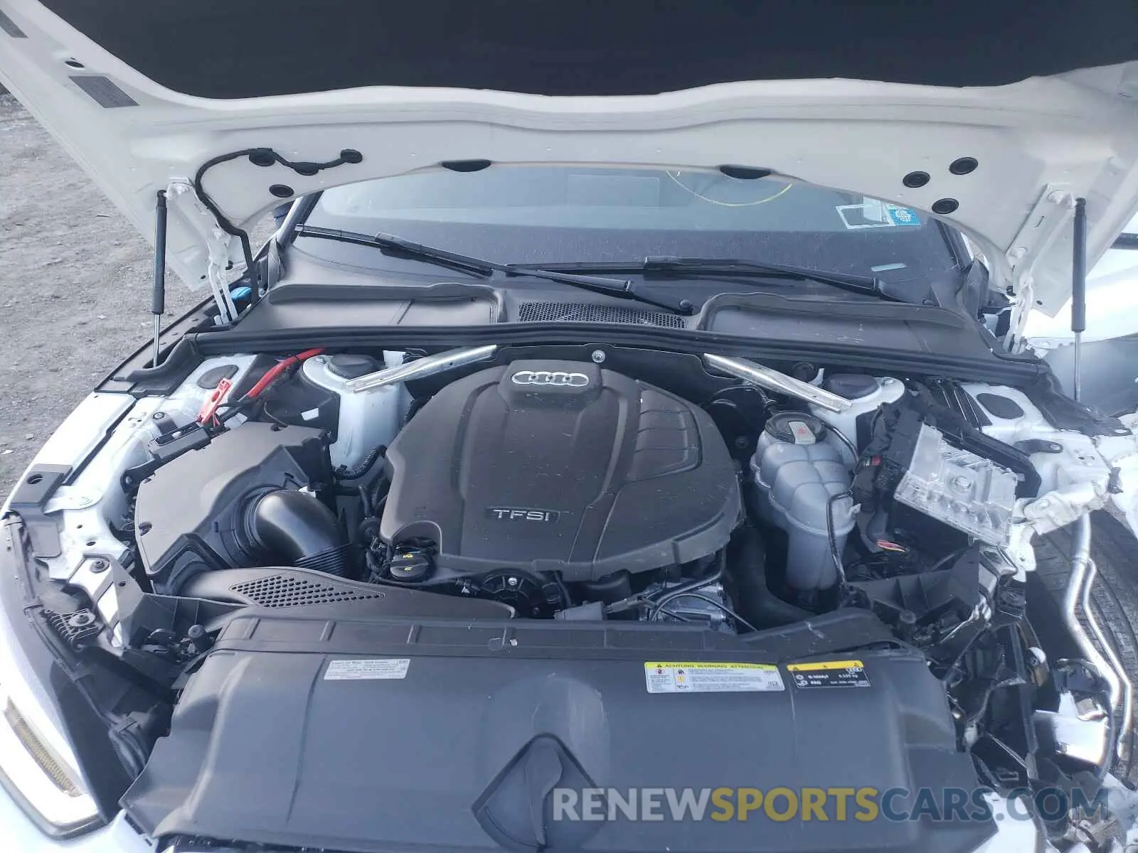 7 Photograph of a damaged car WAUBNCF54KA073042 AUDI A5 2019