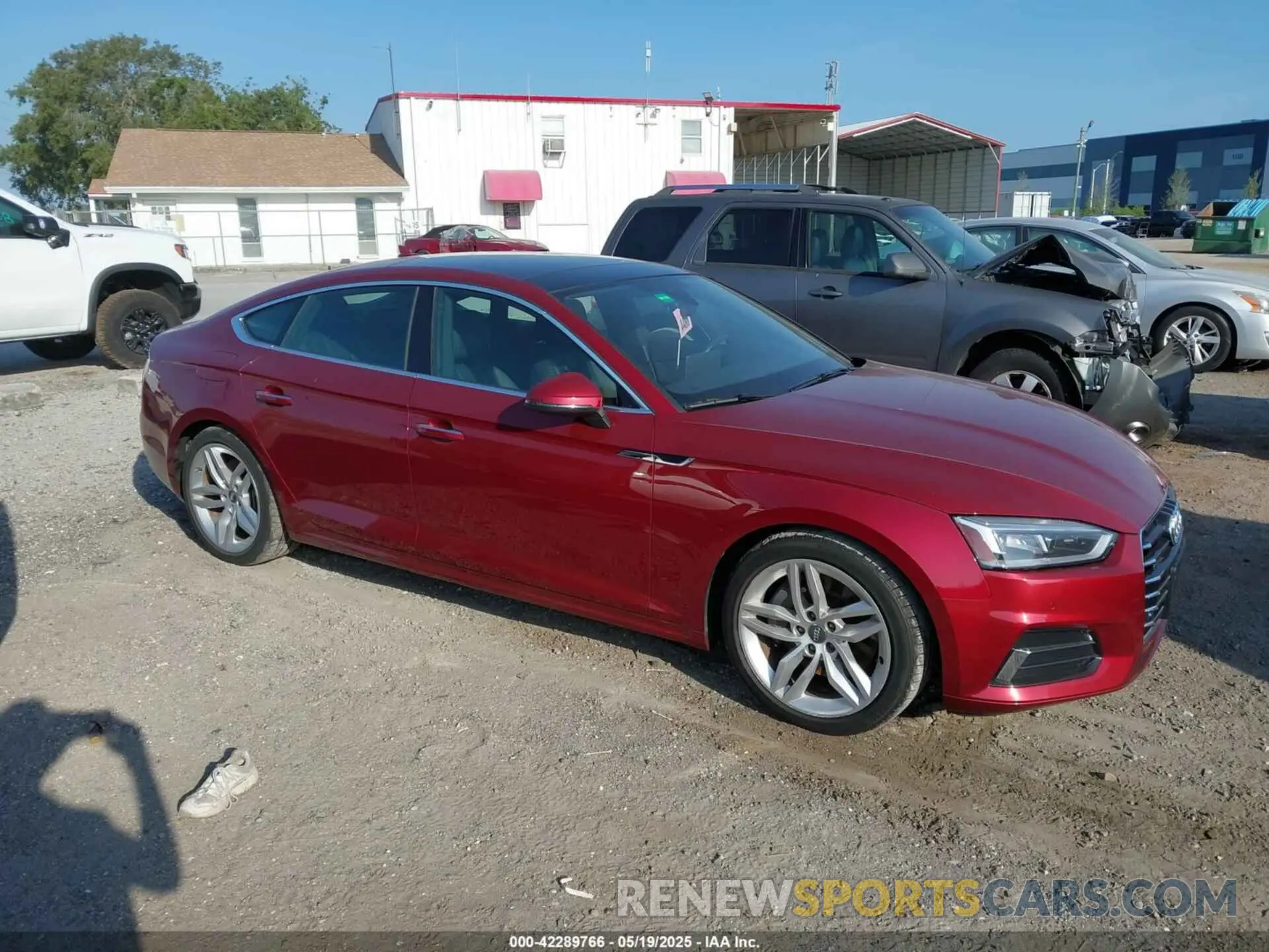 13 Photograph of a damaged car WAUBNCF56KA097357 AUDI A5 2019