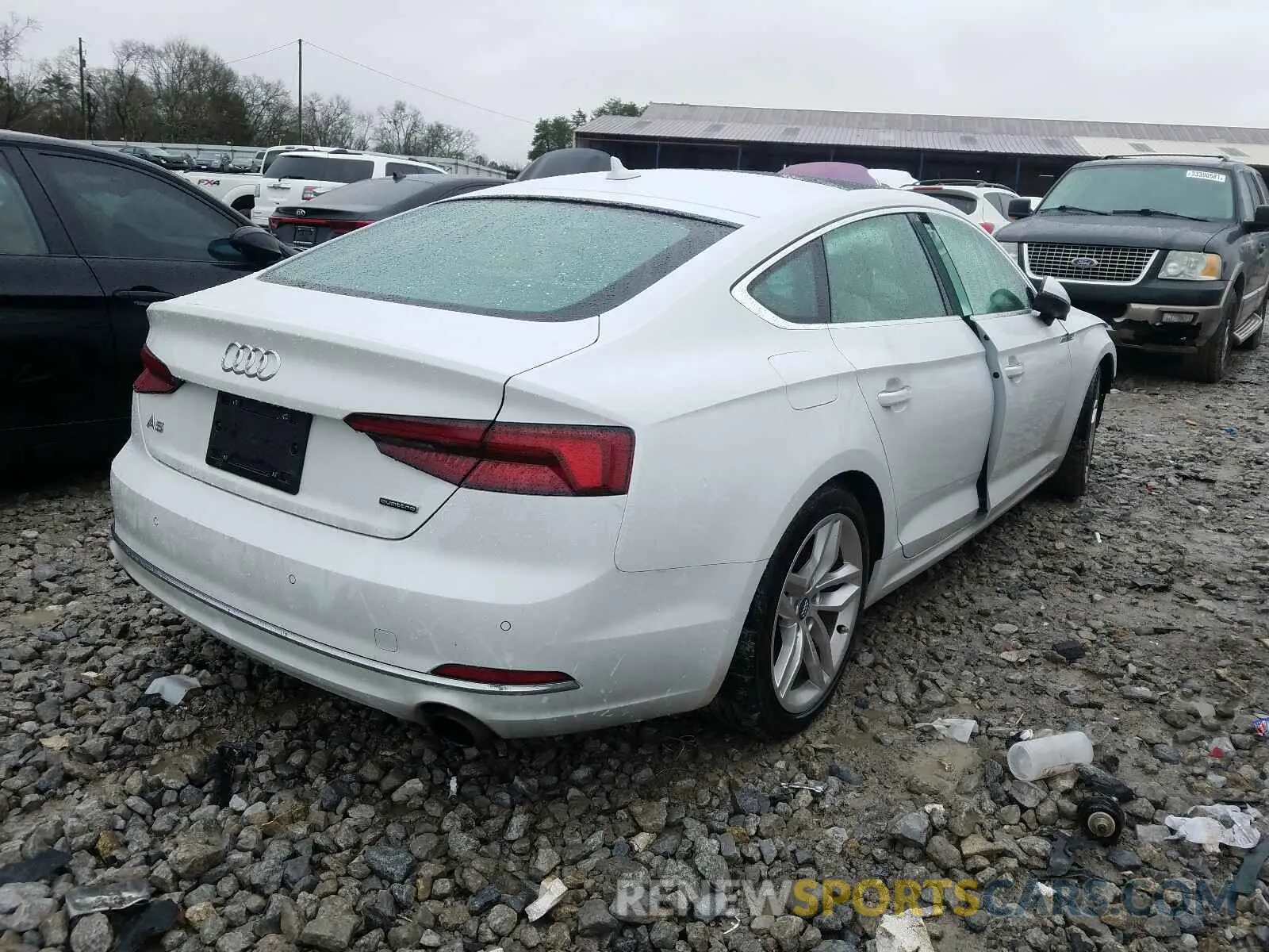 4 Photograph of a damaged car WAUBNCF58KA006475 AUDI A5 2019