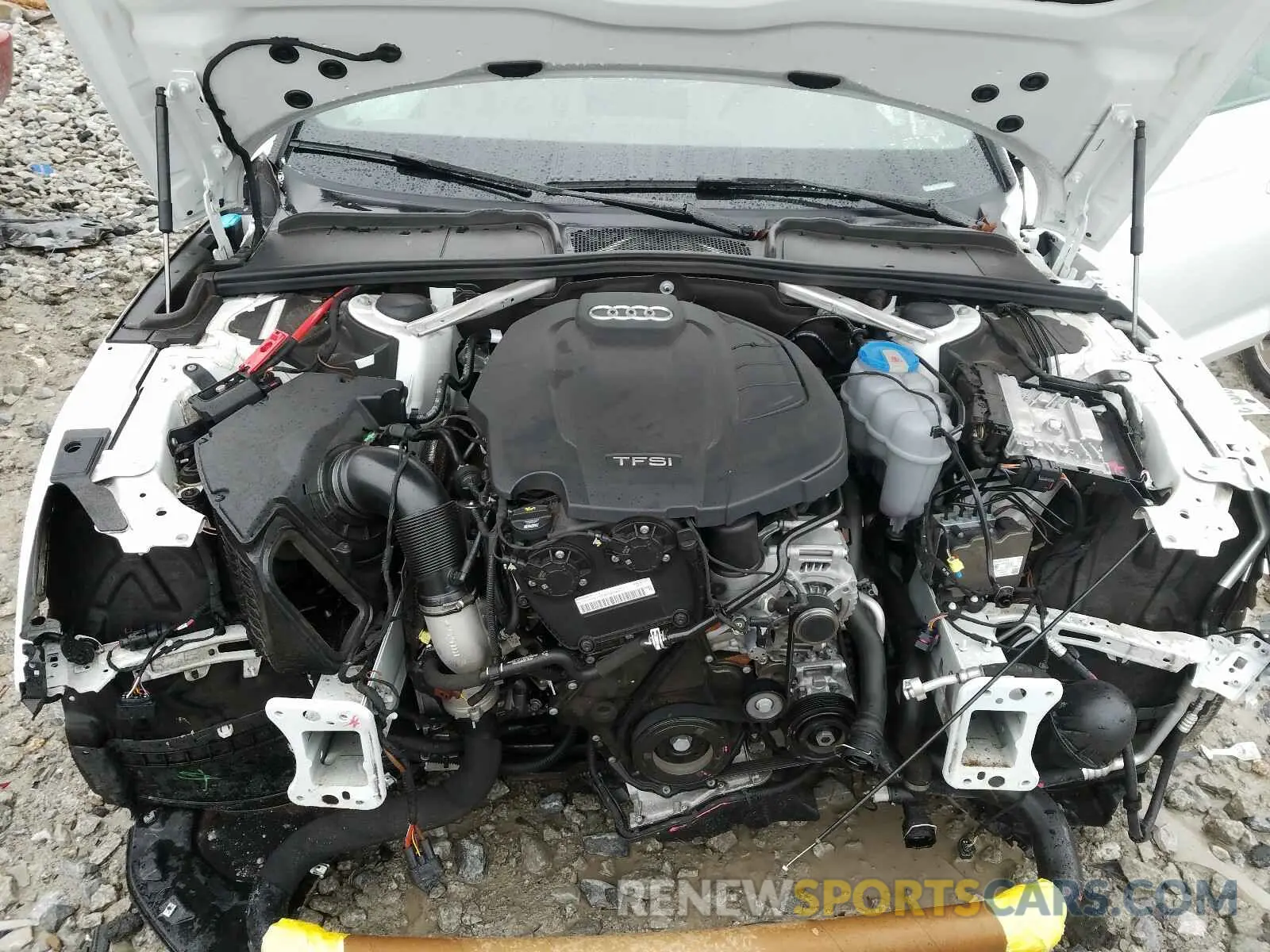 7 Photograph of a damaged car WAUBNCF58KA006475 AUDI A5 2019
