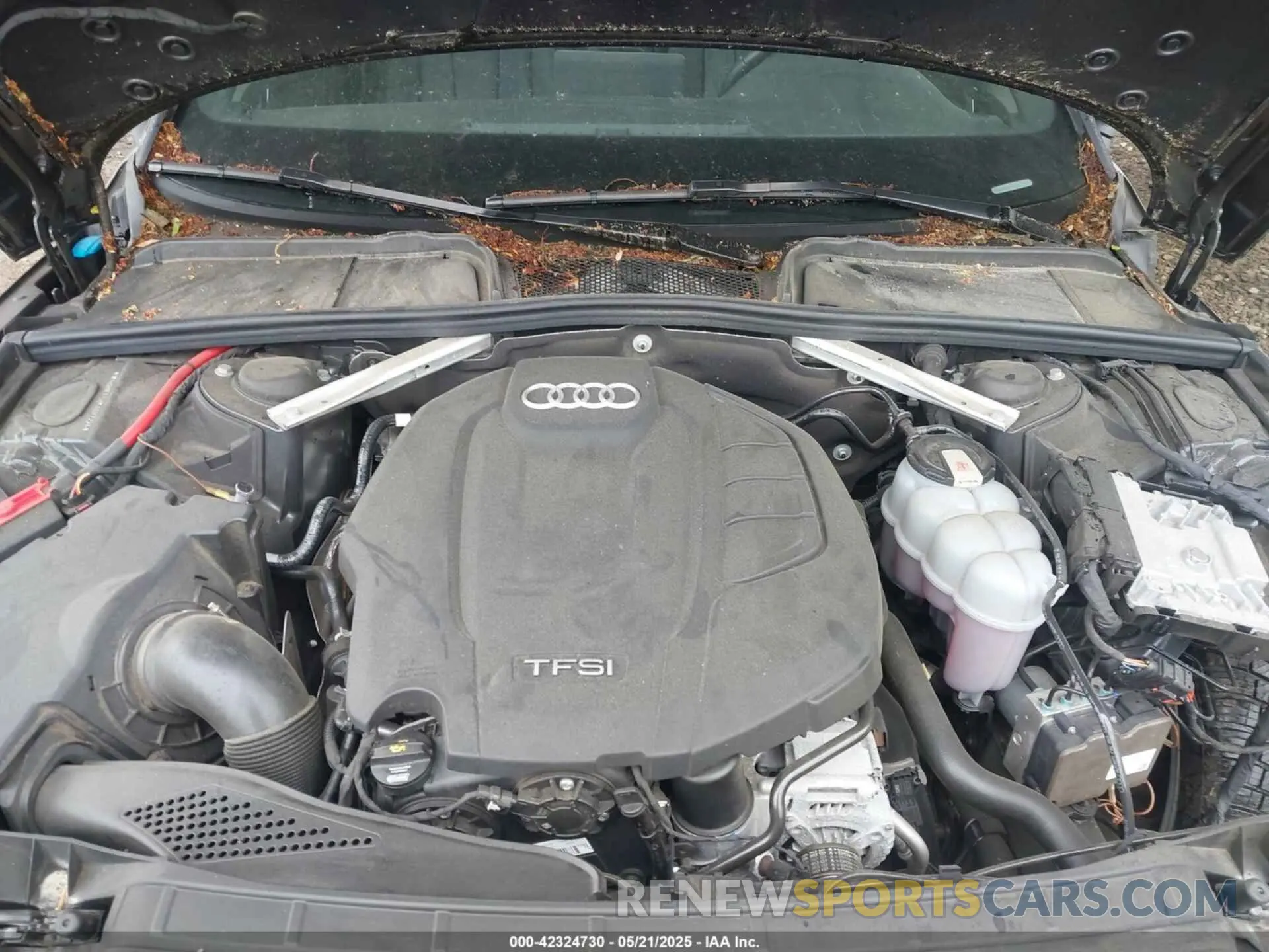 10 Photograph of a damaged car WAUBNCF58KA077224 AUDI A5 2019