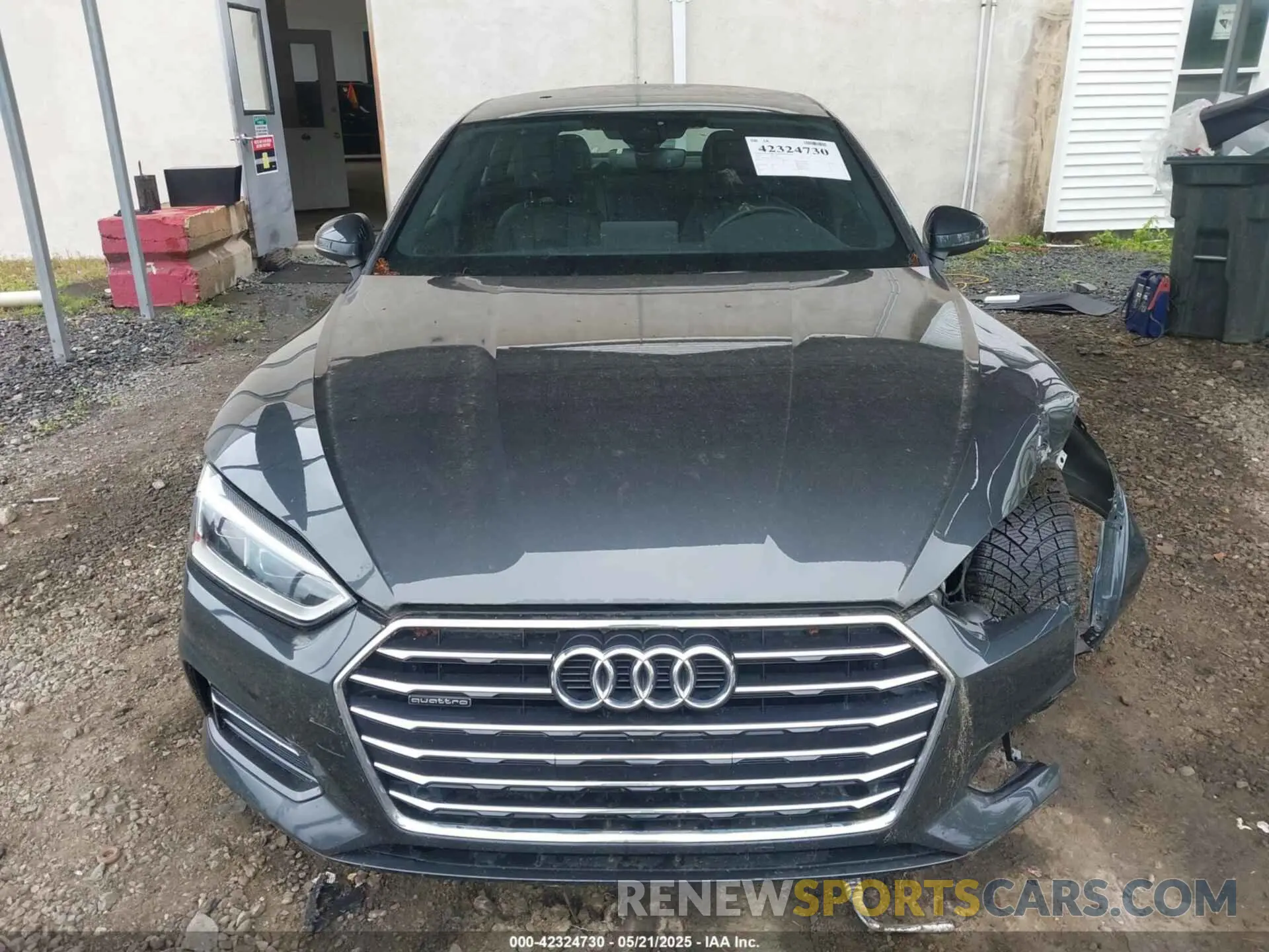 12 Photograph of a damaged car WAUBNCF58KA077224 AUDI A5 2019