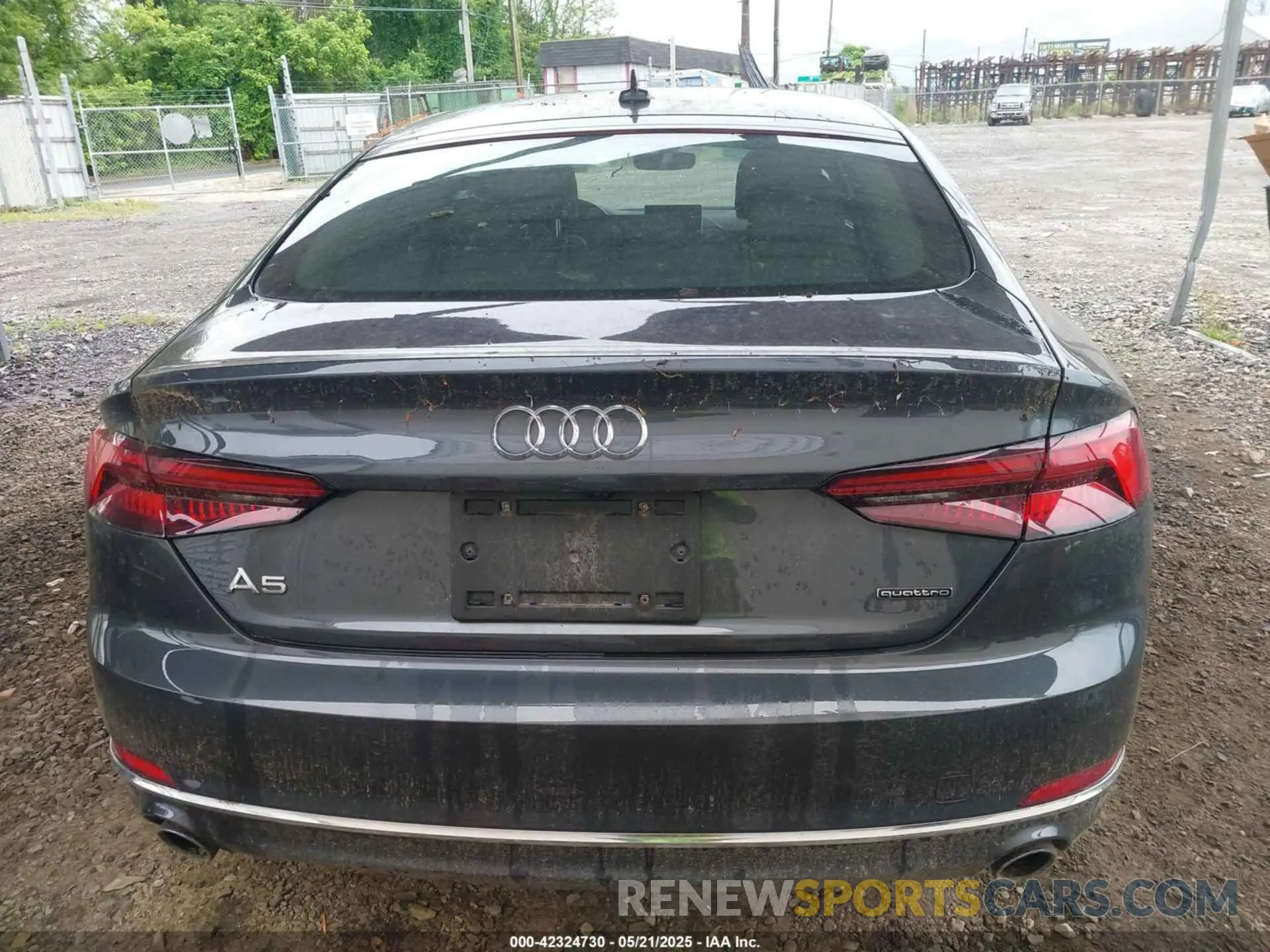16 Photograph of a damaged car WAUBNCF58KA077224 AUDI A5 2019